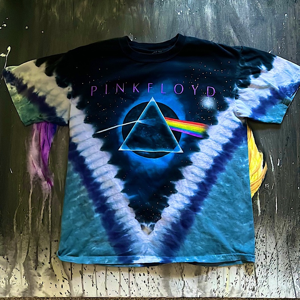 Pink Floyd Dark side of the moon Tie dye Shirt